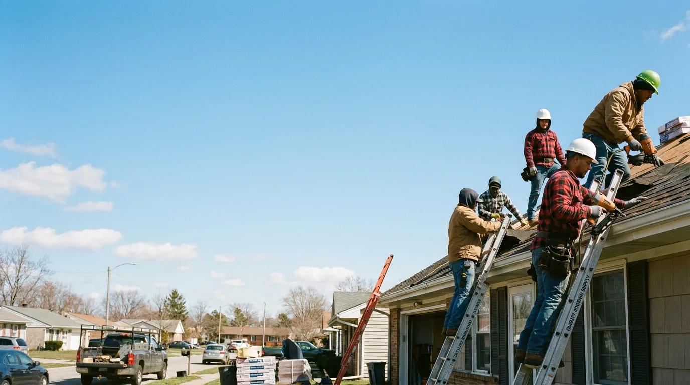 Roofing in Lerna, IL near me